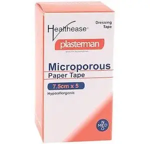 MICROPOROUS PAPER TAPE 7.5CMX5MM H/EASE
