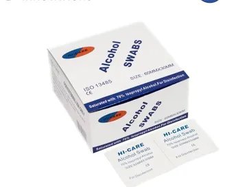 ALCOHOL SWABS STERILE 200