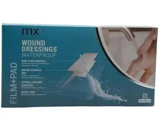 MX WOUND DRESS FABRIC 10X20CM 25