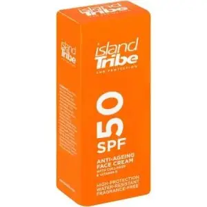 ISLAND TRIBE SPF50 ANTI AGEING FACE CRM 50ML