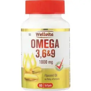 WELLVITA OMEGA 3 6 & 9 SOFTGELS CAPS 60
