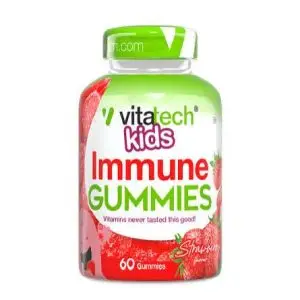 VITATECH KIDS IMMUNE GUMMIES 60 STRAWBERRY