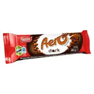 NESTLE AERO CHOC 40G DARK