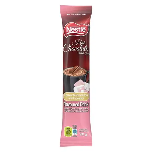 NESTLE HOT CHOC 20G CREAMY MMALLOW & CHO