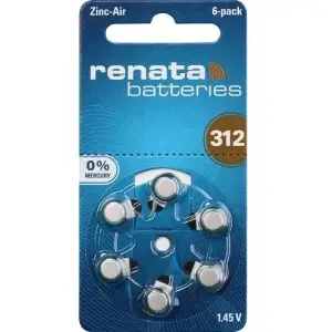 RENATA BATT H/AID 312