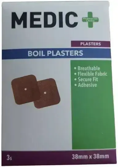 MEDIC BOIL PLASTER POUCH 3