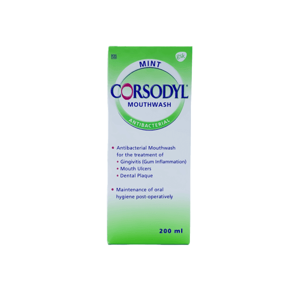CORSODYL MWASH 200ML MINT