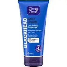 CLEAN AND CLEAR BLACKHEAD SCRUB DAILY 150ML