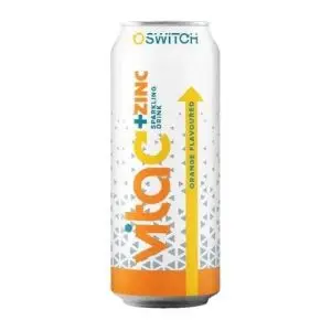 SWITCH 300ML ORANGE VIT C + ZINC
