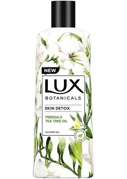 LUX BOTANIC BODY WASH 400ML SKIN DETOX