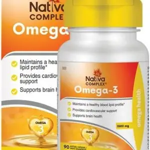 NATIVA OMEGA 3 COMP GEL CAPS 90