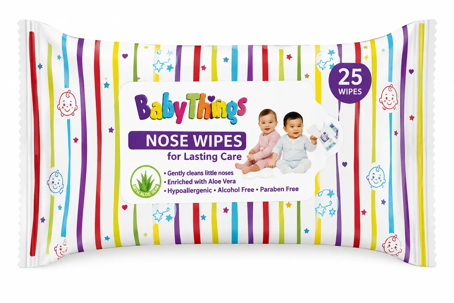 BABY THINGS WIPES BABY NOSE 25