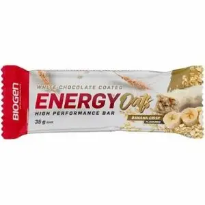 BIOGEN ENERGY OATS BAR 35G BANANA CHOC