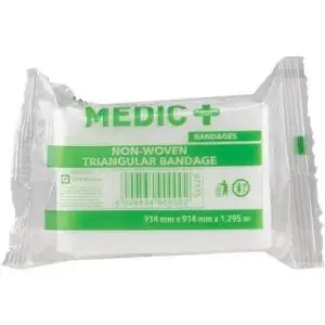 MEDIC TRIANGULAR BANDAGE NON-WOVEN 5CM