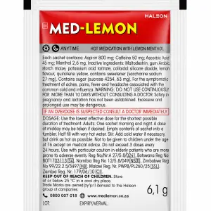 MED LEMON SINGLE LEMON MENTHOL