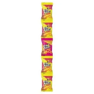 SIMBA NIKNAKS 5X22G CHEESE STRIPS