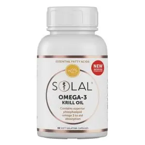 SOLAL OMEGA 3 KRILL OIL CAPS 30