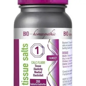 BIO HOMEOPATHIC T/S CALC FLUOR 1 TABS 250
