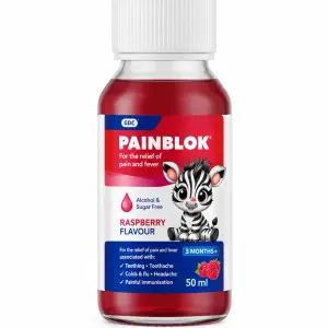PAINBLOK SYR 50ML RASBERRY