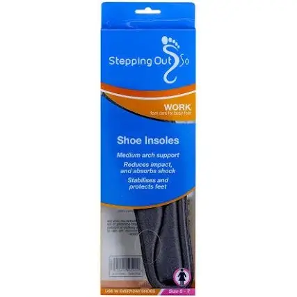 STEPPING OUT INSOLE 6/7 LADIES GREY