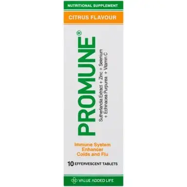 PROMUNE EFF CITRUS TABS 10