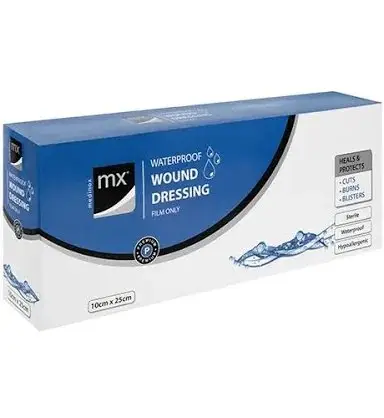 MX WOUND DRESS FILM 10X20CM 25