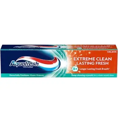AQUAFRESH TPASTE 75ML XTREME CLEAN LASTING FRESH