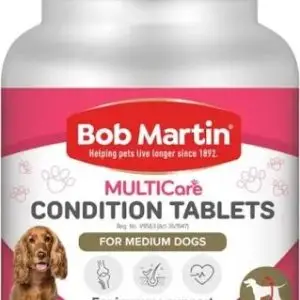 BOB MARTIN CONDITIONING TABS 50 DOG MED
