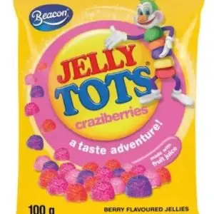 JELLY TOTS 100G CRAZI BERRIES