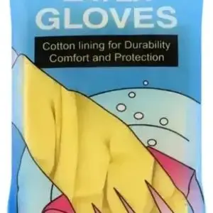 GLOVES HOUSEHOLD PVC 2 MEDIUM