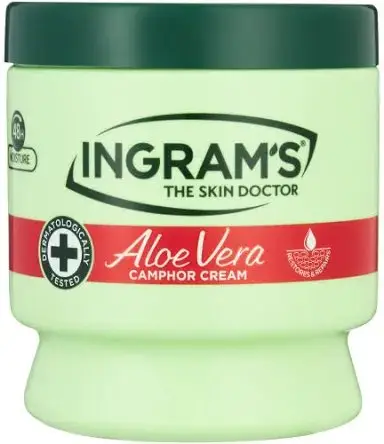 INGRAMS CREAM 450ML ALOE VERA