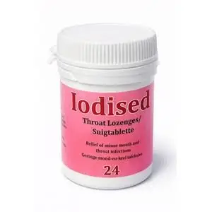IODISED THROAT LOZ 24