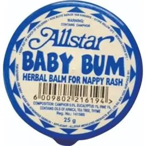 ALLSTAR BABY BUM NAPPY RUSH 6X25G BALM