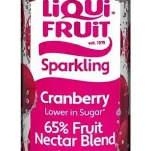 LIQUI FRUIT SPARKLING 300ML CRANBERRY