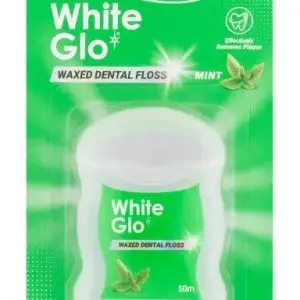 WHITE GLO FLOSS MINT 50M