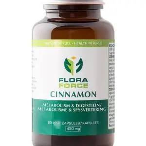 FLORA FORCE CINNAMON 500MG CAPS 60