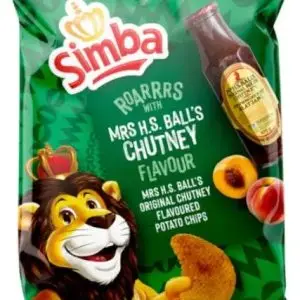 SIMBA CHIPS 70G MRS BALLS CHUTNEY