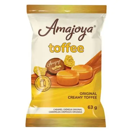 AMAJOYA CREAMY TOFF 63G MILK CHOC