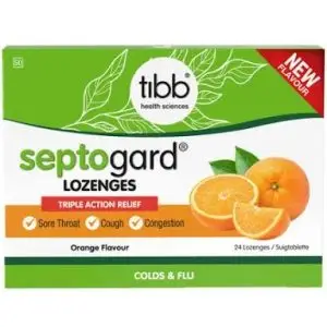 TIBB-SEPTOGARD LOZ 24 ORANGE