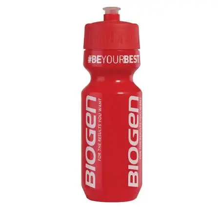 BIOGEN WATER BOTTLE 800ML RED