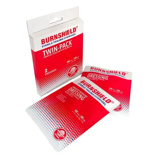 BURNSHIELD 10X10CM TWIN PACK