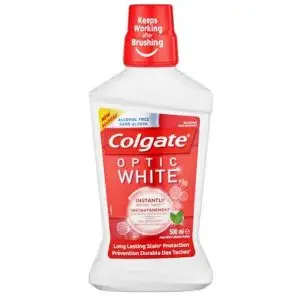 COLGATE MOUTHWASH 500ML OPTIC WHITE