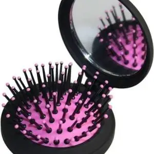 DENMAN H/BRUSH FOLDING W/MIRROR D7