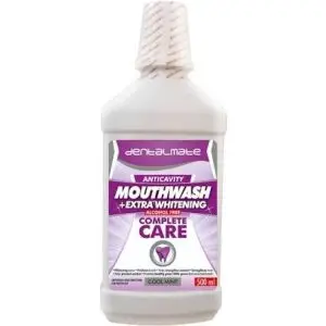 DENTALMATE MOUTHWASH 500ML ANTI CAVITY EXTRA WHITE