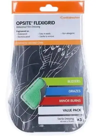 OPSITE FLEXIGRID 60X70MM ENV 3