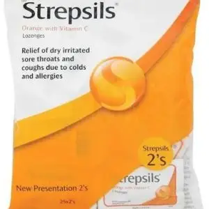 STREPSILS (25x2S) ORANGE C