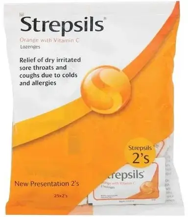 STREPSILS (25x2S) ORANGE C