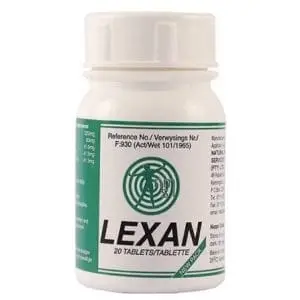 LEXAN TABS 20