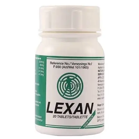 LEXAN TABS 20