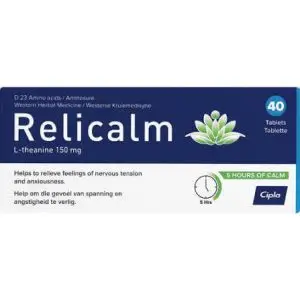 RELICALM TABS 40